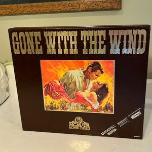 Gone With The Wind VHS Box Set Untested